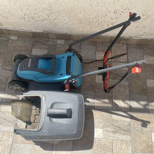Gardena PowerMax 32E Electric Lawn Mower used, 1200 W, 32 cm cut width