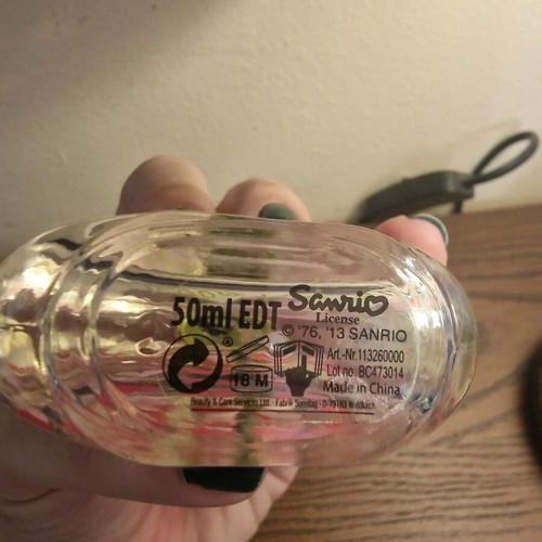 Hello Kitty Sanrio 50ml EDT used perfume