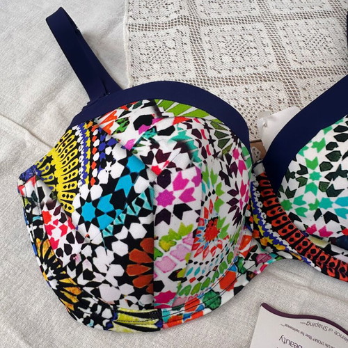Lise Charmel swimsuit new, colorful, sizes 70E/XXS and 80F/S