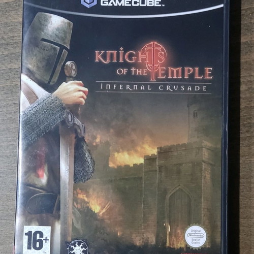Knights Of The Temple Infernal Crusade Nintendo GameCube used, with booklet
