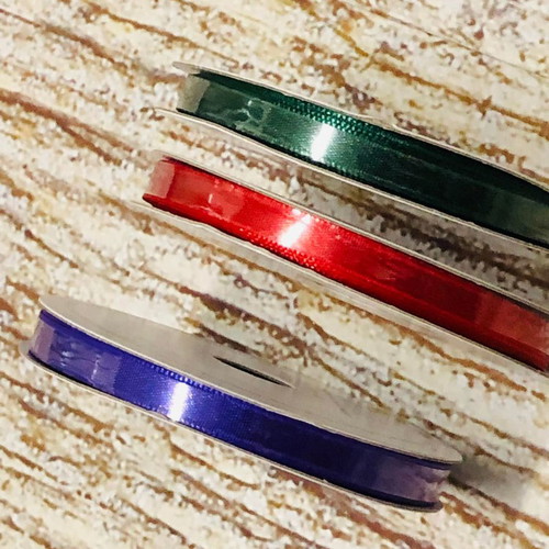 Gift wrapping ribbons pack 3 pcs new, nylon