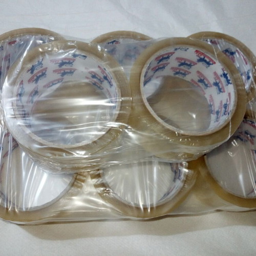 Packing tapes transparent 60 meters pack of 8 new