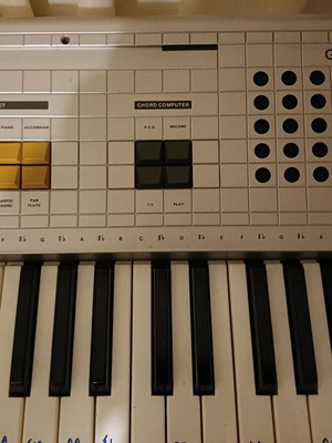 Gem G-10 harmonium keyboard