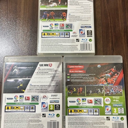 FIFA 10, 11, 12 για PlayStation 3 σαν καινούργιο, πακέτο τρία παιχνίδια