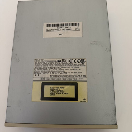 Early Matsushita CD-ROM Drive 1996 for Pentium/486 PC used