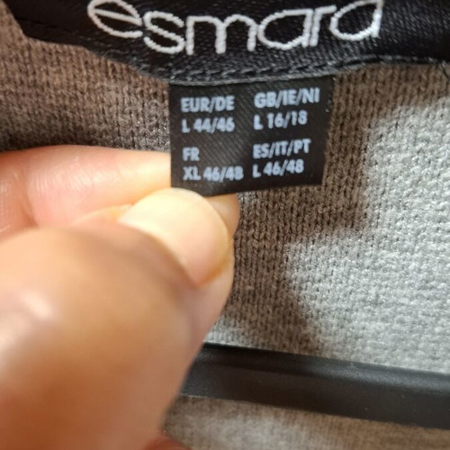 Esmara cardigan gray large used