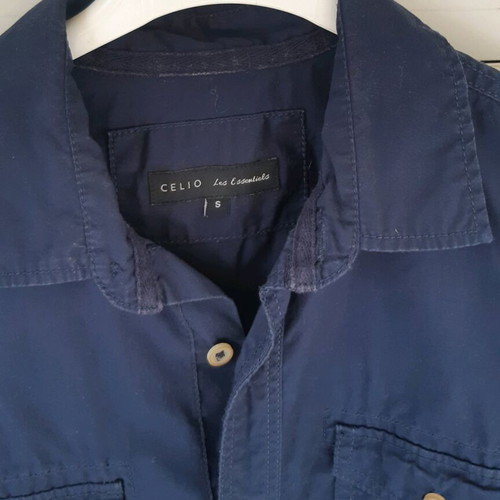 Celio men's shirt navy blue like new, size S