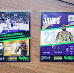 LeBron James 2 κάρτες 2023-2024 Panini Top Class καινούργιες
