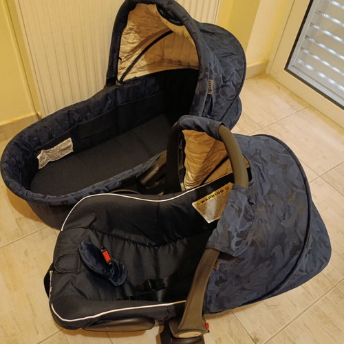 Carello baby car seat and port bebe set