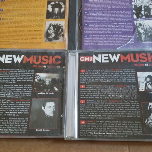 CMJ New Music 4 CD pack used, blues