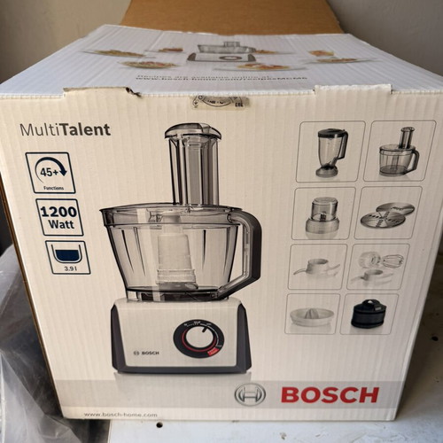 Bosch Food Processor 1250W with 3.9lt Bowl like new