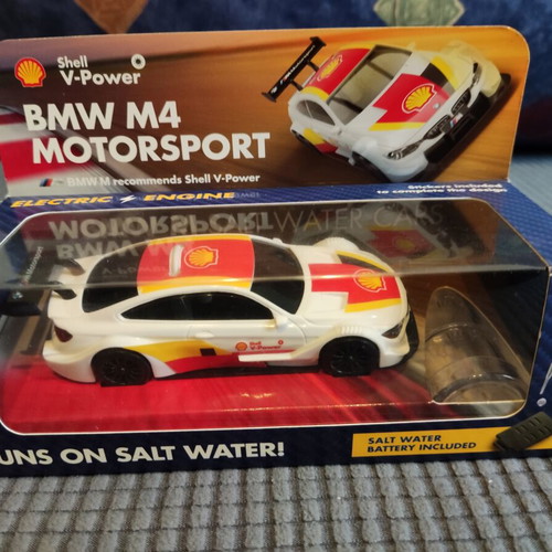 Shell BMW M4 collectible toy car used