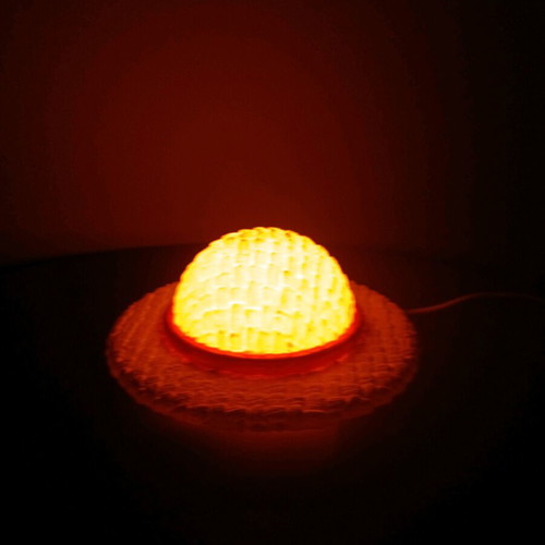 One Piece Straw Hat Luffy Lamp like new, hand painted