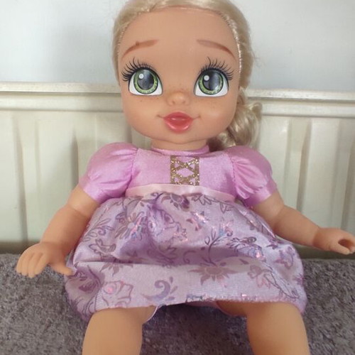 Disney dolls Rapunzel, Sofia & Amber set of 3 like new