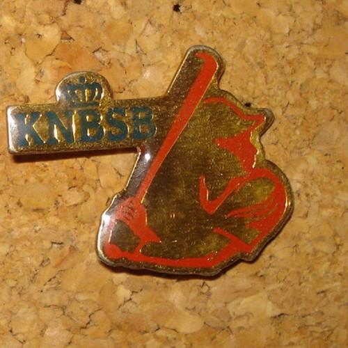 Pin badge Netherlands authentic, like new, Baseball Softball