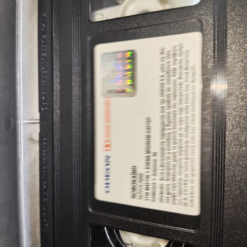Novocaine VHS used with plastic case and cover