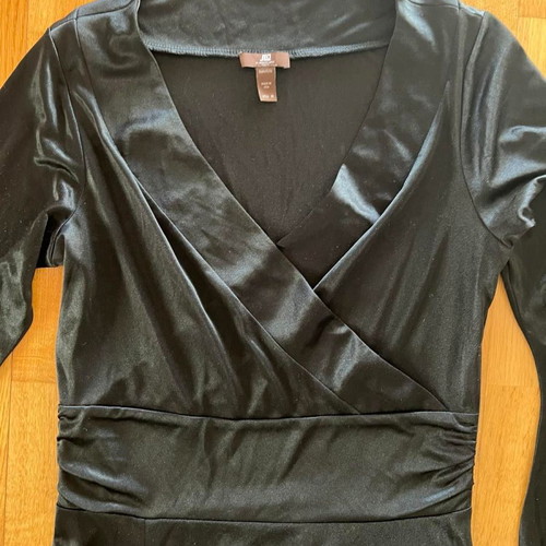 JLo long evening dress used, black, size M