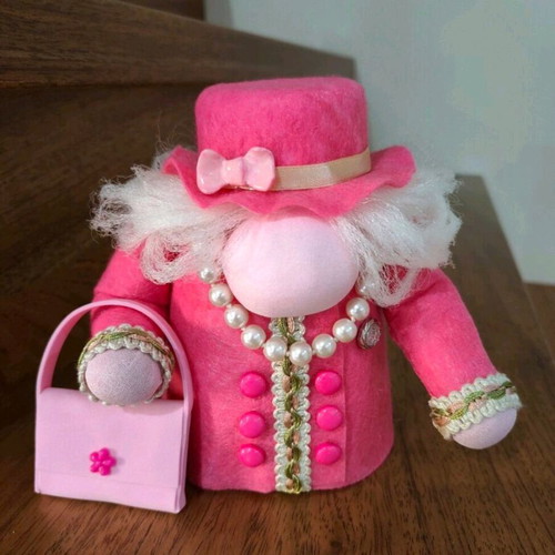 Doll handmade gnome The Queen made to order