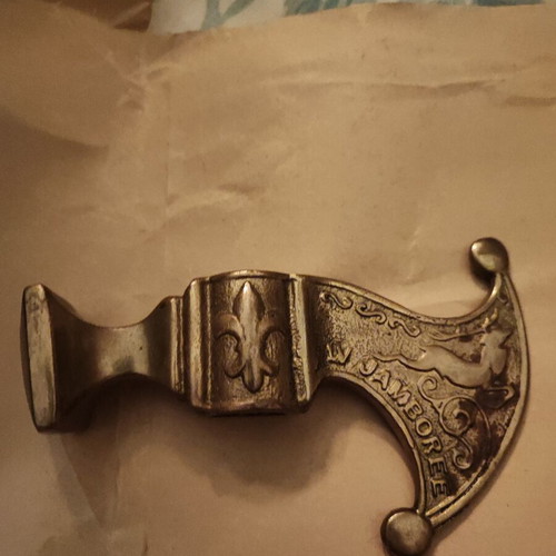 1933 World ScoutJamboree axe used, scout collectible