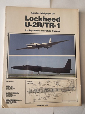 Aerofax Minigraph 28 Lockheed U-2R/TR-1 book used, English