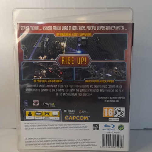 Darkvoid PS3 game like new, complete with manual, English version