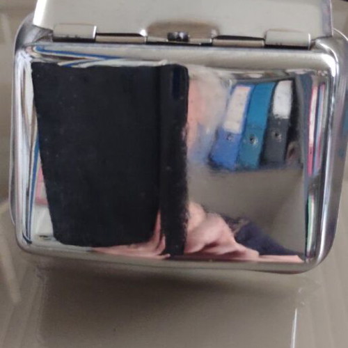 Ashtray chrome, new