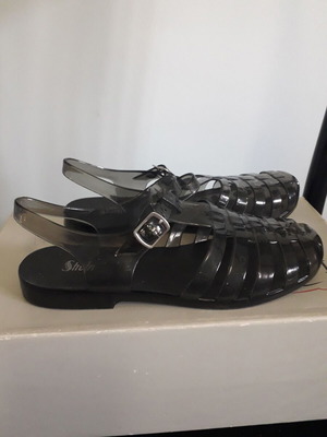 Sandals new transparent gray size 35-36