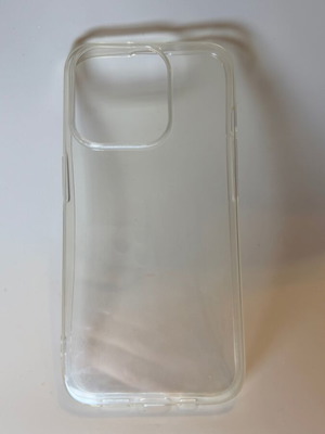 iPhone 15pro case transparent soft used