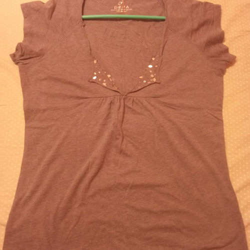 Deha T-shirt blue new, size S