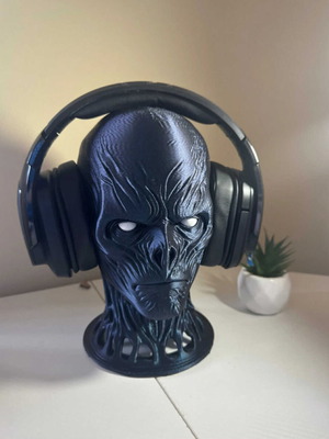 Headset stand shaped like Vecna's head Stranger Things new