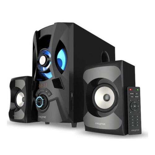 Creative multimedia speakers with RGB lighting