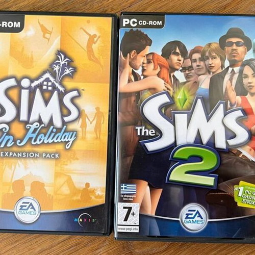 The Sims 2 PC CD Rom like new, pack of 2 games