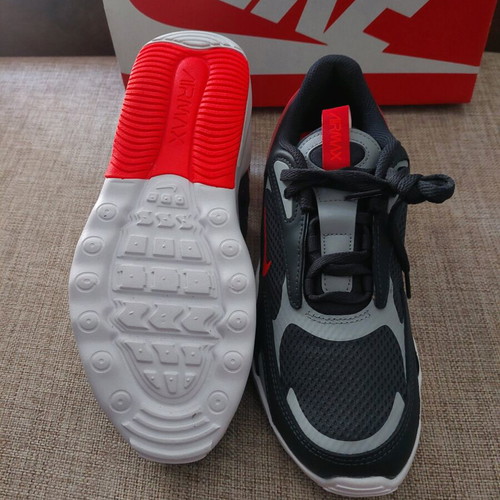Nike Air Max Bolt sneakers new, black and red, size 38