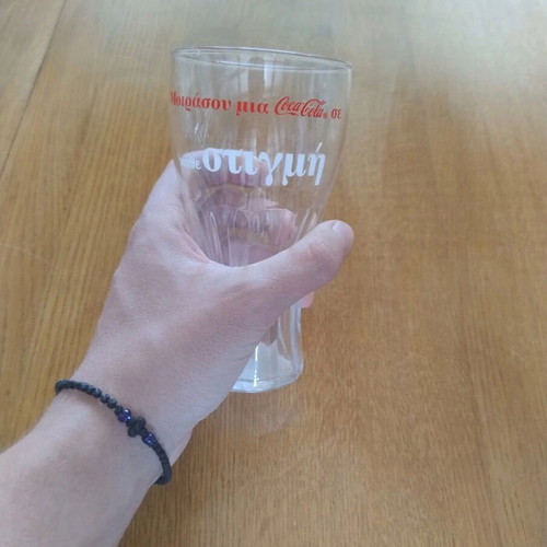 Coca Cola collectible glass used