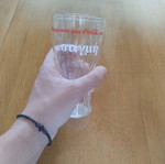 Coca Cola collectible glass used