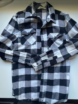 Πουκάμισο H&M καρό από βαμβάκι, σαν καινούργιο, μέγεθος 14/170