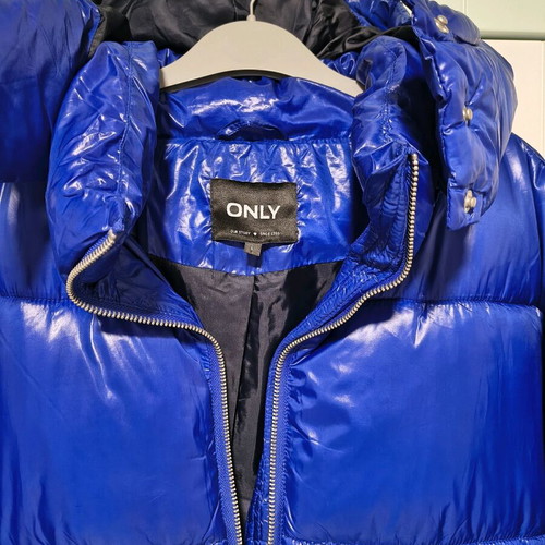 Only winter jacket shiny new, blue, size L