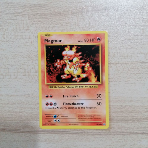 Magmar Evolutions 2016 Pokémon Card near mint, uncommon 20/108