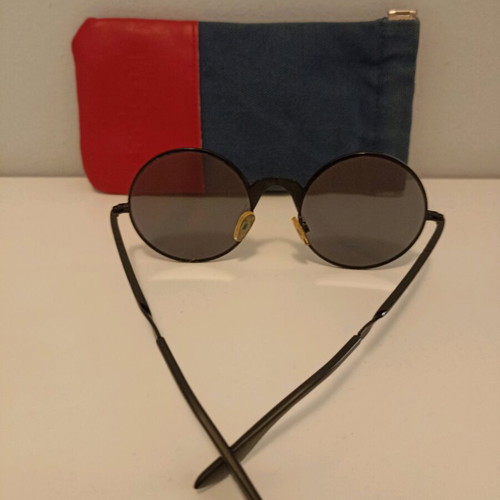 Le Specs sunglasses used, pink, metal frame