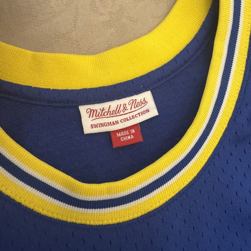 Mitchell & Ness Golden State Warriors Mitch Richmond NBA Jersey Large like new