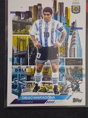 Topps Argentina Team Set 2026 Diego Maradona card like new