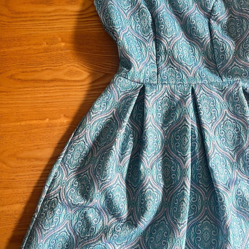 Regalinas dress size S like new, colorful with perfect back