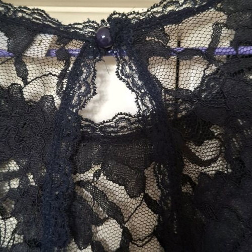 Women's blouse new, dark blue, size M