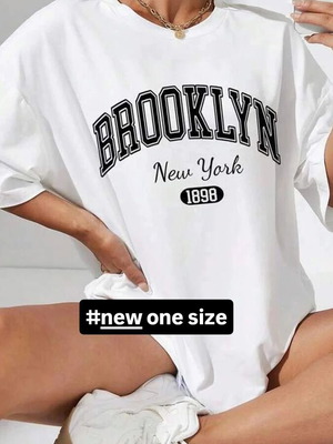T-shirt Brooklyn New York one size new