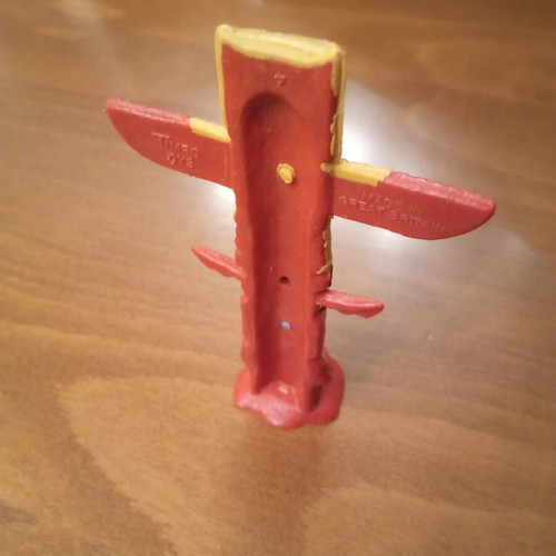 Timpo Indian totem miniature figure
