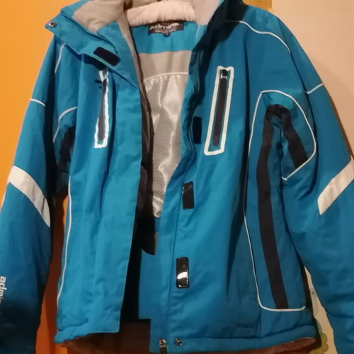 Admiral ski jacket women's size M like new, gray and blue