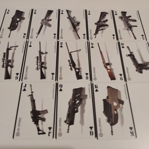Collectible G&G Armament Plastic Playing Cards like new