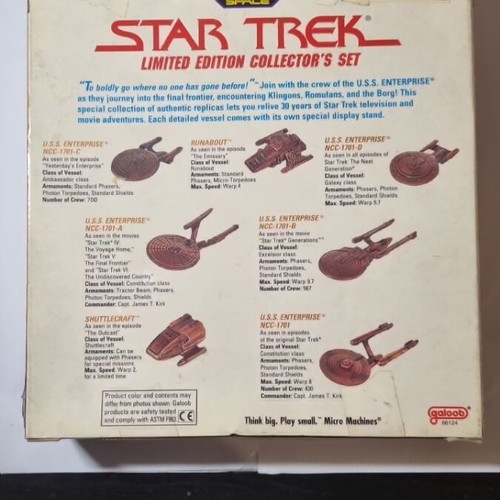 Star Trek Micro Machines Limited Edition Collector's Set new