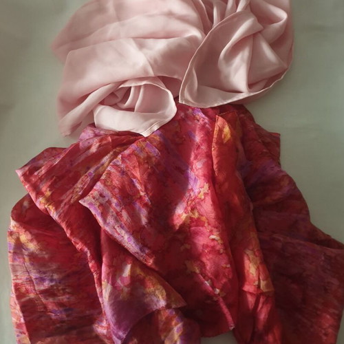 Scarves, shawls and scarves new, pack of 100 colorful pieces