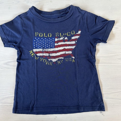 Ralph Lauren t-shirt for 4 years old used, blue